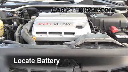 2002 Lexus ES300 3.0L V6 Battery Replace